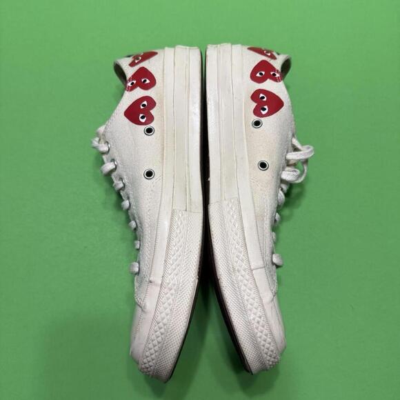 Converse Comme des Garçons Play x Chuck 70 Top Low Multi Heart Mens 9 / Women 11 main image 4